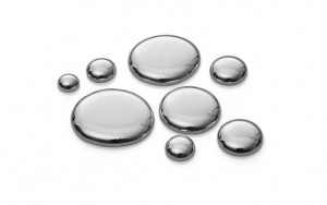 mercury-droplets